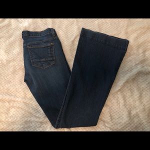 Flying Monkey flare leg blue jeans
